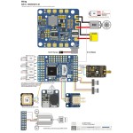 MATEK F405-VTOL Flight Controller Baro OSD Micr0SD Card Blackbox 2-6S LiPo ArduPilot INAV RC Multirotor Fixed-Wing Airplane UAV
